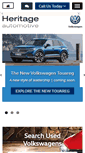 Mobile Screenshot of heritagevolkswagen.co.uk